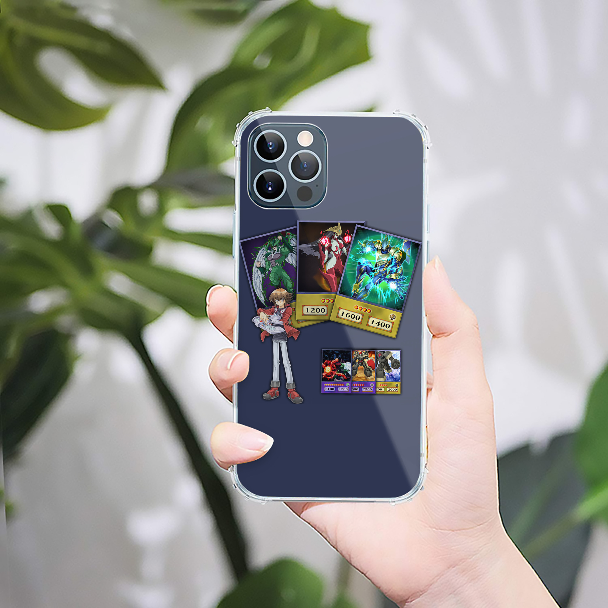 （画像用） 遊☆戯☆王 Yu-Gi-Oh! 【iPhone 12シリーズ対応】透明スマホケース（クリアソフトケース）